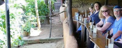 Stephen Barnes Cycling on the  tour with redspokes